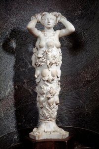 प्रकृति का रूपक। निकोलो ट्रिबोलो द्वारा संगमरमर की मूर्ति (1500-1550) द्वारा निकोलो ट्रिबोलो