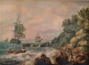 ब्रिस्टल चैनल में, 1787 द्वारा निकोलस पोकॉक
