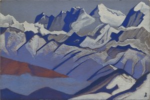 एवरेस्ट, 1936 द्वारा निकोलस रोएरिच
