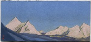 हिमालय, 1944 द्वारा निकोलस रोएरिच