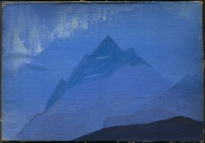 हिमालय, वर्षा, 1933 द्वारा निकोलस रोएरिच