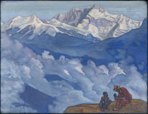 पर्ल ऑफ़ सर्चिंग, "हिज़ कंट्री" श्रृंखला, 1924 द्वारा निकोलस रोएरिच