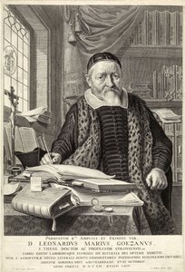 डी लियोनार्डस मारियस गोएज़नस, पब। 1654 (उत्कीर्णन) द्वारा निकोलास कोर्नेलिस (c.1592-1655) मोएर्ट
