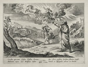 एलीशा की कहानी, 1643। द्वारा निकोलस रिज्कमैन्स