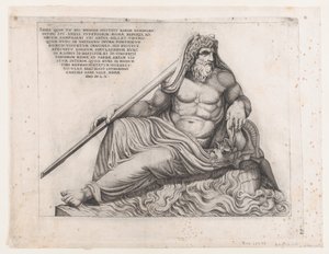 रोमन भव्यता का दर्पण: द ओशन गॉड, 1560., 1560।