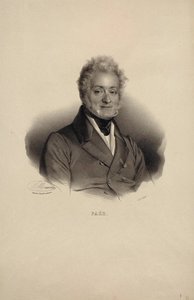 संगीतकार फर्डिनैण्डो पेयर का चित्र 1771-1839।