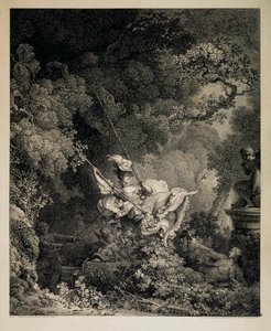एक झूले के भाग्यशाली अवसर, 1782। द्वारा निकोलस डी लाउनेयू