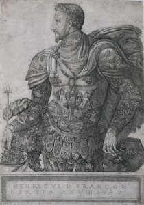 हेनरी द्वितीय, फ्रांस के राजा, 28 वर्ष की आयु में, 1547।