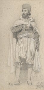 एक तुर्की योद्धा, 1843।