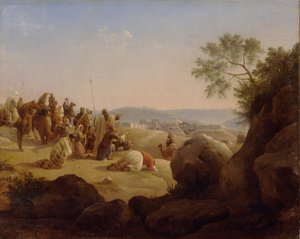 यरूशलेम से पहले तीर्थयात्री, 1831 द्वारा निकानोर ग्रिगोरीविच चेर्नटेसोव
