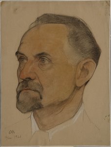 लियोनिद बोरिसोविच कसीनो का पोर्ट्रेट 1870-1926, 1921