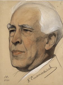 रेजिस्सेउर कोंस्टेंटिन एस। स्टेनिस्लावस्की का पोर्ट्रेट 1863-1938, 1921