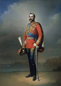 सम्राट अलेक्जेंडर II का चित्र, 1818-1881, 1873। द्वारा निकोलाई एंड्रीविच लावरोव