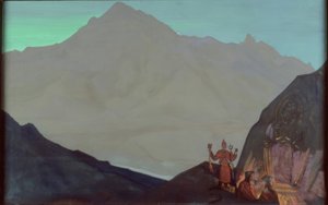 NKRoerich, Chenresig, Westtibet द्वारा निकोलाई कोन्स्टेंटिनोवाइट्स रोएरिच