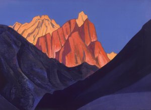 NKRoerich, हिमालय द्वारा निकोलाई कोन्स्टेंटिनोवाइट्स रोएरिच
