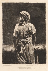 मूरिश प्रकार, 1875। द्वारा नॉर्बर्ट गोएनुट्टे