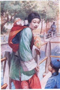 चीनी बच्चे c.1900 द्वारा नॉर्मन हार्डी