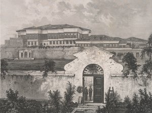 डागुएरियन भ्रमण। ग्लोब के सबसे उल्लेखनीय दृश्य और स्मारक, 1840 के दशक द्वारा एंटोनी-जीन वेबर