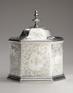 चाय कनस्तर, 1845 द्वारा ओबद्याह रिच