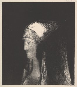 ड्र्यूडेस, 1891। द्वारा ओडिलोन रेडन