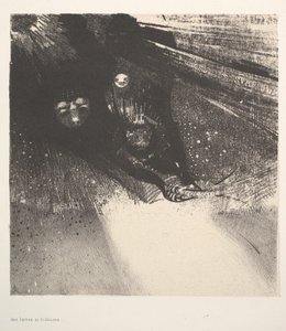 हिडेन लार्वा, 1896। द्वारा ओडिलोन रेडन