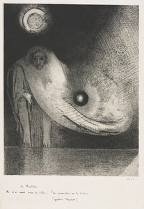 द बुद्धा, 1895। द्वारा ओडिलोन रेडन