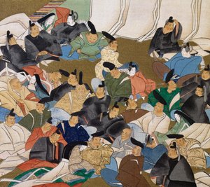36 कवि, ओगाटा कोरिन (1658-1716), जापान, एदो काल द्वारा कागज पर पेंटिंग