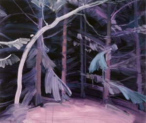 Forêt-noire 2, 2017 (कैनवास पर एक्रिलिक)