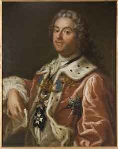 कॉमेट चार्ल्स गुस्ताव डी टेसिन - एरेनियस, ओलोफ (1700-1766) द्वारा कार्ल गुस्ताफ टेसिन (1695-1770) का पोर्ट्रेट। तेल के रंगों से केन्वस पर बना चित्र द्वारा ओलोफ़ एरेनीस