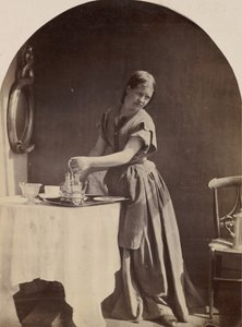 नाश्ते में अंग्रेजी फैशन, सीए। 1860.