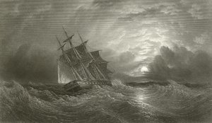 HMS Galatea एक क्रूज पर