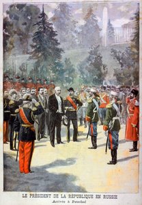 फ्रांस के राष्ट्रपति फेलिक्स फ्यूरियर ने 1897 में सेंट पीटर्सबर्ग, सेंट पीटर्सबर्ग में प्राप्त किया द्वारा ओसवाल्डो टोफानी