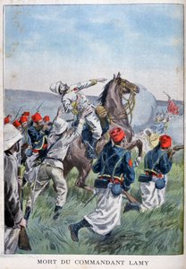 कमांडेंट लैमी की मौत, कुसेरी की लड़ाई, 22 अप्रैल 1900।