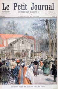 जार्डिन डेस प्लांट्स, पेरिस में 1895 में नया वाइल्डकैट हाउस द्वारा ओसवाल्डो टोफानी