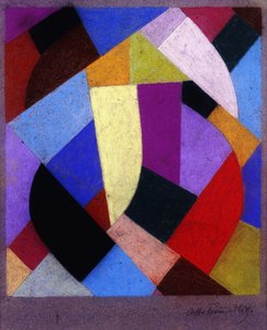 रचना, c.1930 (कागज पर पेस्टल)