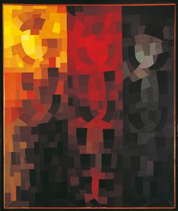 फ्रांस, पेरिस, रचना दिसंबर 1935, एक त्रिपिटक के लिए कार्टून