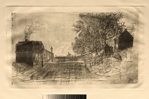 स्प्रिंग स्ट्रीट, सितंबर 1878, 1878। द्वारा ओटो एच. बाचेर