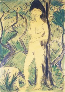 वन में नग्न; अक्ट im वाल्ड, c.1922-1923