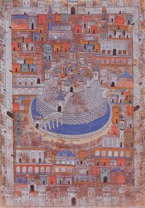 अलेप्पो का नक्शा, c.1600