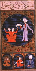 SUF.TURE 242 f.12v मिथुन, . द्वारा ओटोमन स्कूल