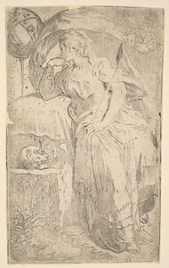 ज्योतिष, 16 वीं शताब्दी की शुरुआत। द्वारा Parmigianino