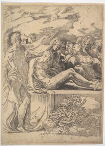 Entombment.nd द्वारा Parmigianino