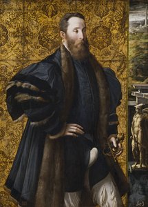पियर मारिया रॉसी डि सैन सेकेंडो का पोर्ट्रेट द्वारा Parmigianino