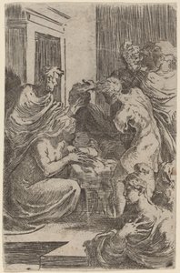 चरवाहों की आराधना द्वारा Parmigianino