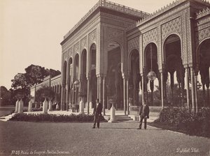गेज़ीरेट पैलेस, बाहरी मंडप, 1870।
