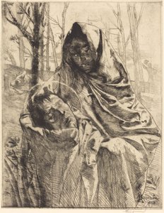 एक शहीद, 1883। द्वारा पॉल अल्बर्ट बेसनार्ड