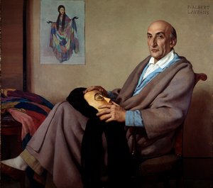 निर्देशक और थिएटर मैन जैक्स कोप्यू का पोर्ट्रेट (1879-1949)