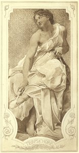 Terpsichore, कोरल नृत्य के संग्रहालय (फोटोग्राव्योर)