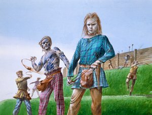 लौह युग आदिवासी, c5 वीं शताब्दी ईसा पूर्व, c1990-2010 द्वारा पॉल बिर्कबेक
