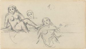बैठा बादर [छंद], 18821885। द्वारा पॉल सेज़ेन